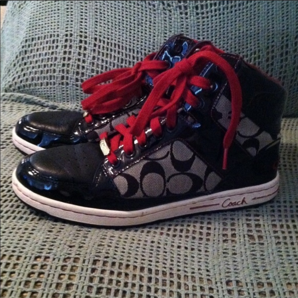Coach sneakers!! Size 8